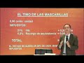 El timo de las mascarillas explicado en 3 minutos. 