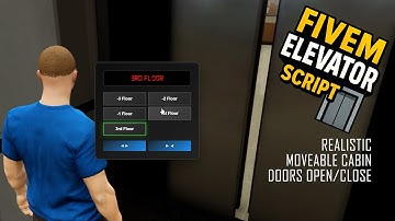 FiveM Elevator Script | It actually moves