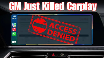 GM Just Made a HUGE Mistake With Apple CarPlay 😳