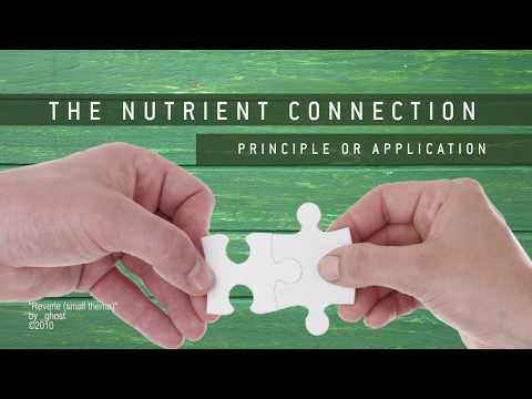 The Nutrient Connection: Principle or Application  - Oscar Sande (1/3)