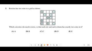 2022 Canadian Math Kangaroo Contest Grades 3/4 Question #3