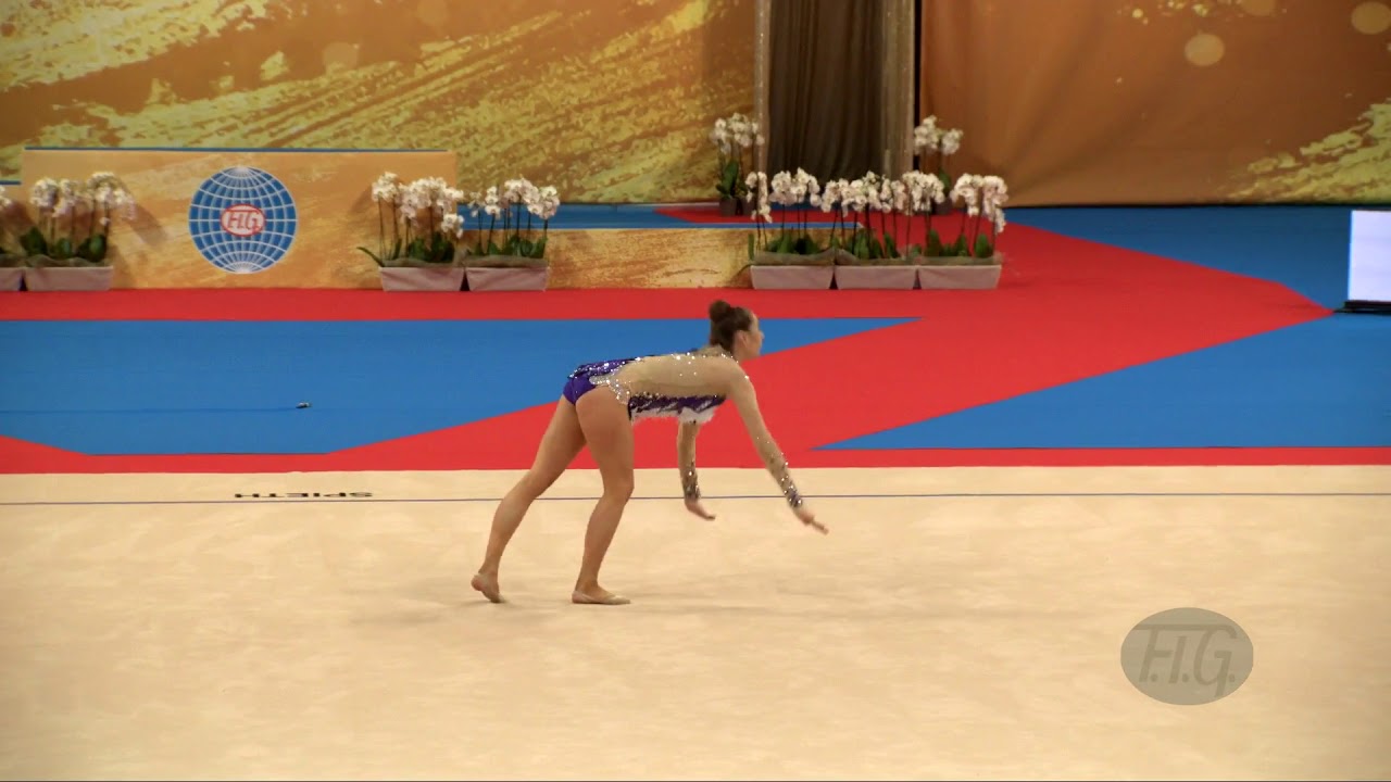 HALKINA Katsiaryna (BLR) - 2018 Rhythmic Worlds, Sofia (BUL) - Qualifications Ball