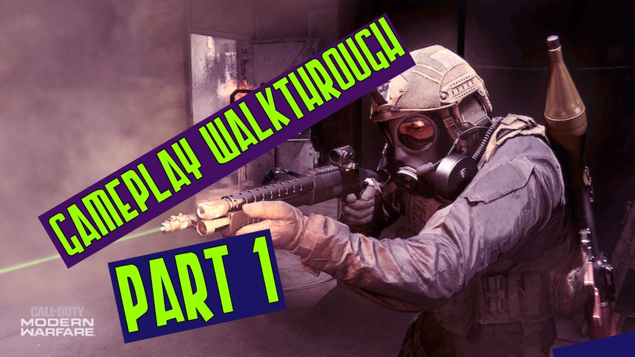 Call Of Duty Modern Warfare 2019 Gameplay Walkthrough #1 | Darkthrone Gaming