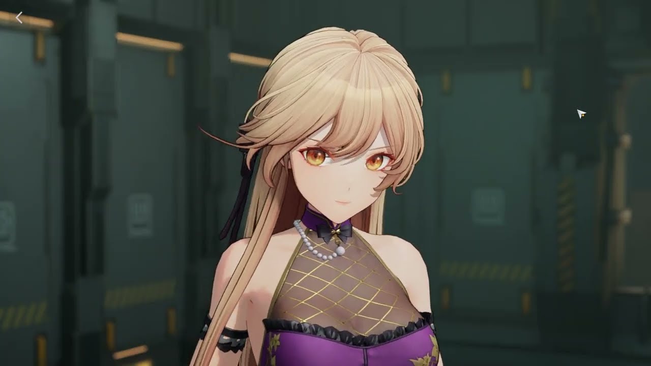 ドールズフロントライン2：エクシリウム グローザ私服・紫雨心 - YouTube