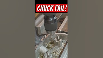 Drill Chuck FAIL! #machining #machinelearning #fail #automobile #vw
