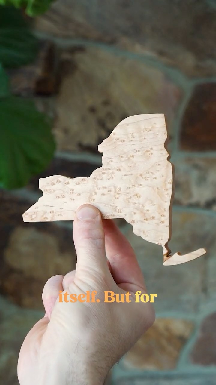 Which State Won a Maple Syrup Taste Test? | Making New York out of Maple #shorts #trees #wood