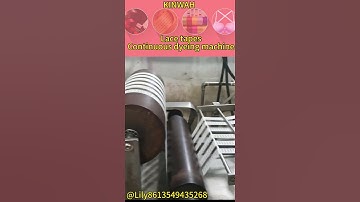 KINWAH-Lace tapes continuous dyeing machine