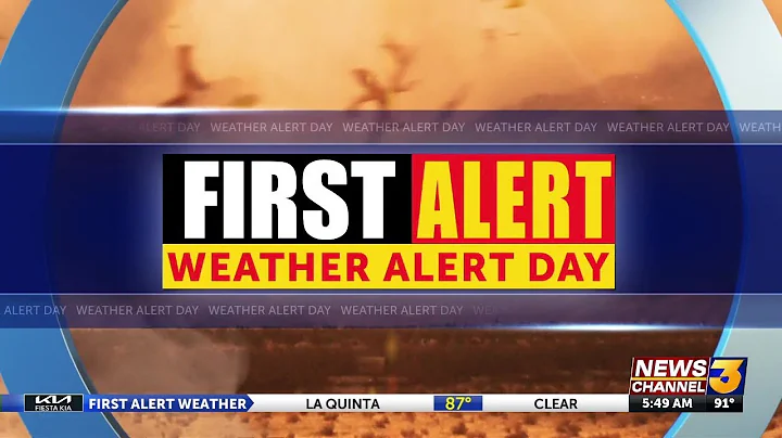 First Alert Forecast with Patrick Evans 5:30 Tuesday August 29 2023