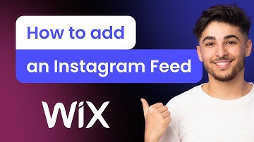 How to add an Instagram Feed to Wix