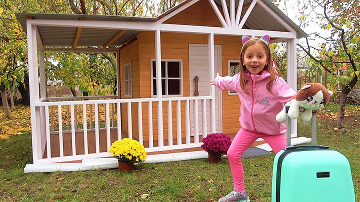 Новый ДОМ игровой для Насти с мебелью Опять ПЕРЕЕЗД DIY Playhouse for children