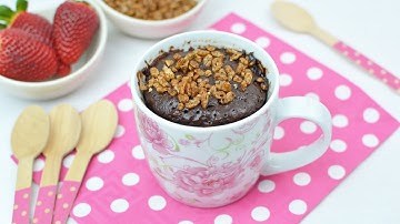 Chocolate Mug Cake with Cocoa Krispies - 5 Minute Chocolate Mug Cake Recipe