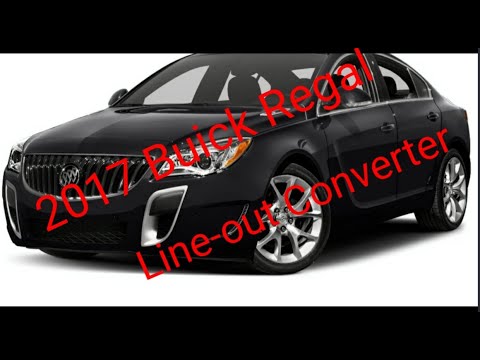 How to install Loc high low converter to 2017 Buick Regal using factory Radio Oem (Not Full version)