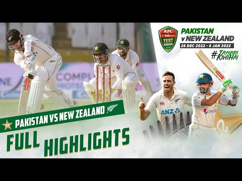 Full Highlights | Pakistan vs New Zealand | 1st Test Day 3 | PCB | MZ1L