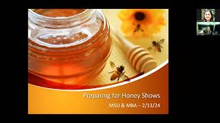 Preparing Honey Show Entries with Stephanie Slater by Michigan State University Beekeeping 193 views 2 months ago 1 hour, 10 minutes