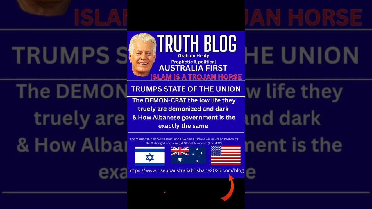 TRUMPS STATE OF THE UNION and the Low life DEMON-CRATS = Albanese Government in Australia