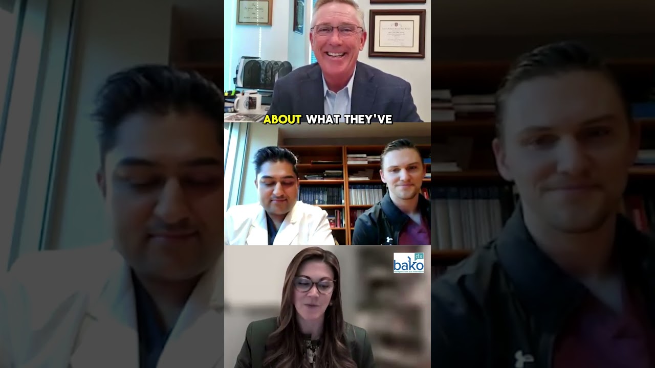 Drs. Jeffrey Jensen and Joanna Richey welcome two third-year residents from the Inova Health System