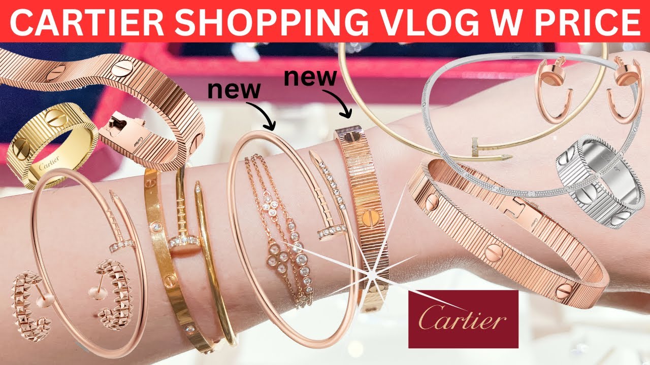 Видеоблог о покупках Cartier с ценами | Браслет Cartier Flexible Love Unlimited и новый маленький...