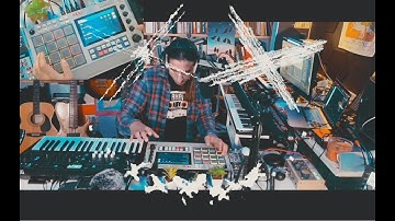 MPC LIVE 2 || Lofi Hip Hop With The Microfreak, and the Wavestate || Live Percussion || From Scratch