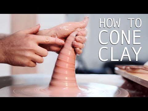 Video thumbnail: How to Cone Clay on the Potter&rsquo;s Wheel - A Beginner&rsquo;s Guide, by Florian Gadsby