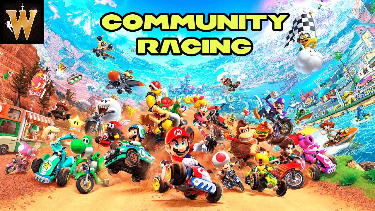 🔴 The Legendary Mario Kart Tourney Is Back! Join in, Everybody!