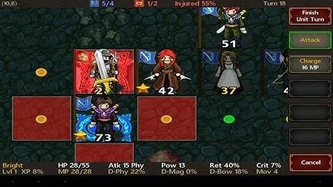 Tactics Maiden - Android and iOS gameplay GamePlayTV