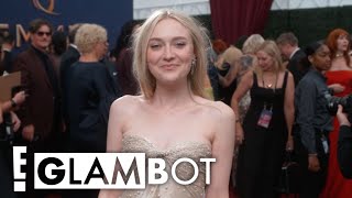 Dakota Fanning: 2024 Emmys E! Glambot