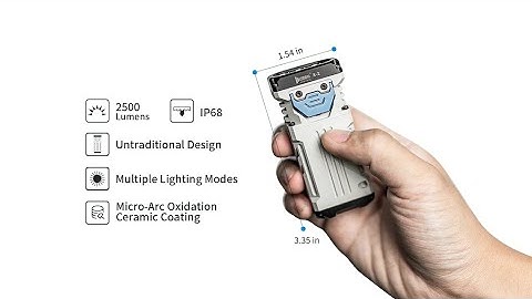 Now on Kickstarter: Wuben X2 Edc Flashlight: Little Beast, Mighty Power