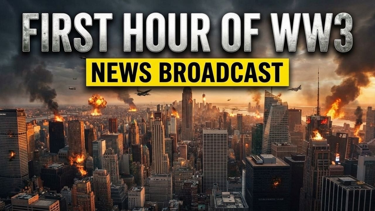 You're Watching the News During the First Hour of World War 3