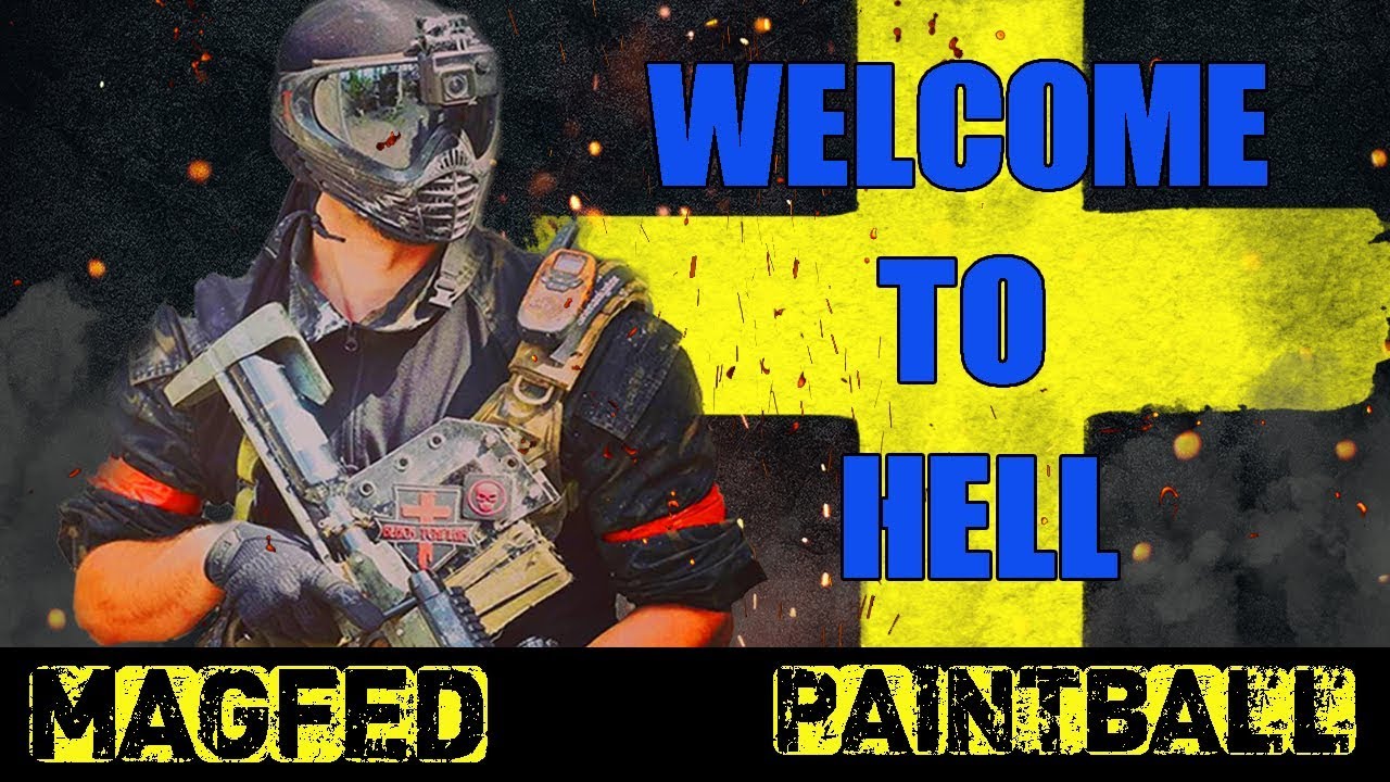 MAGFED PAINTBALL AT - Welcome to HELL - Sar12 sniping