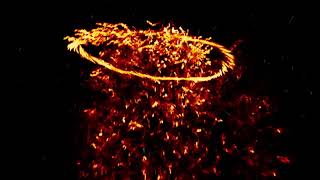 308 Magical particles vortex logo