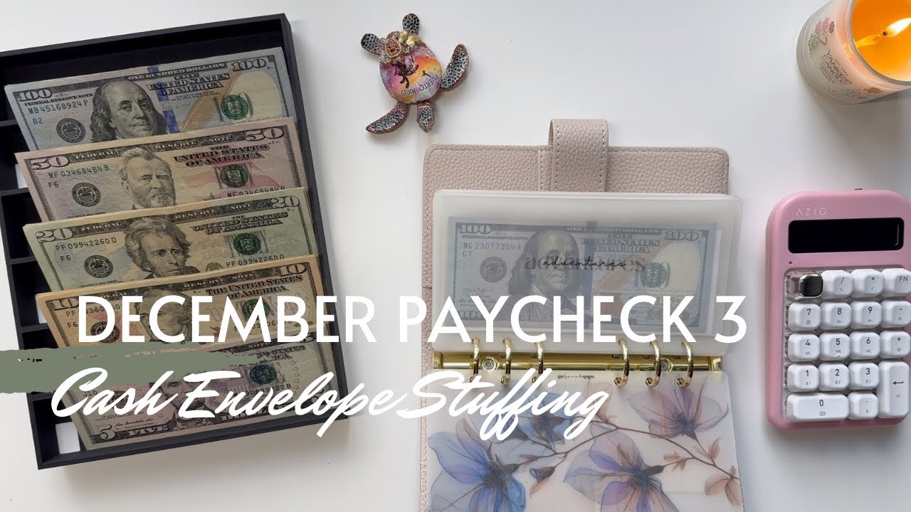 Бюджет на декабрь 2025 года | Выплаты наличных и пополнение резервного фонда | Зарплата №3 | 26-л...