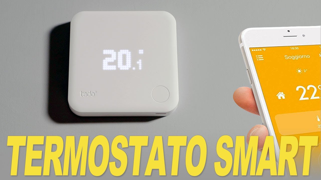 Termostato smart TADO° V3+  recensione e unboxing 