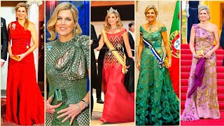 Queen Maxima Always Looking Gorgeous In Every Type Of Dresses