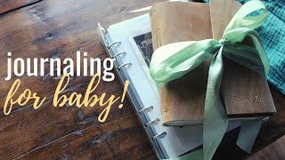 journaling for #baby