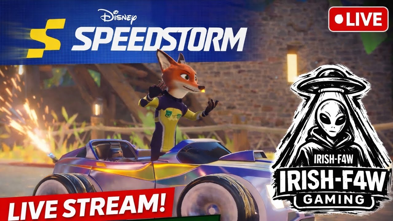Disney Speedstorm live stream  - Irish-F4W Gaming