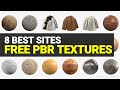 Top 8 Best Websites for FREE PBR Textures and Materials