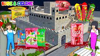 Yuta Mio Creates the Most Secure Giant Fortress From Yupi, Pocky, and Bloody Nyam Nyam in Sakura ... screenshot 3