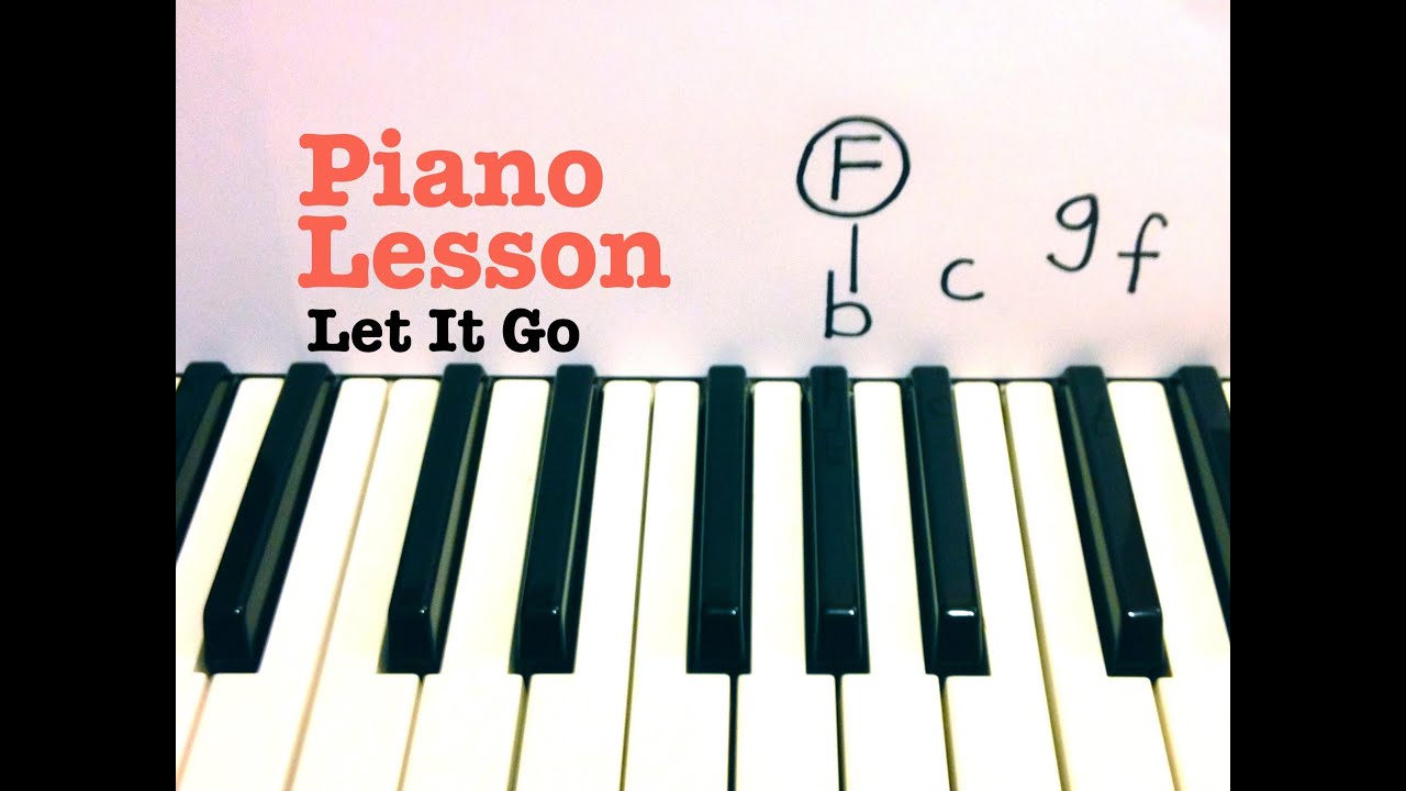 Let It Go ☆ Piano Lesson ☆ Super Easy ☆ Frozen (Movie) - Youtube