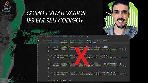 COMO EVITAR IFS EM SEU CÓDIGO? APRENDA O PADRÃO STRATEGY COM JAVA