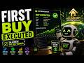 The Bot Makes Its First Buy