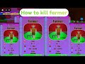 How to kill farmer(every second add 1 skill point)