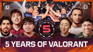 VCT Pros &amp; Coaches Look Back at 5 Years of VALORANT