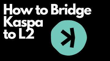 Bridging KASPA to Kasplex L2