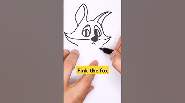 How to Draw Fink from The  wild Robot  like a pro in 5 minutes