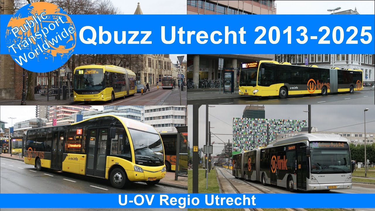 Qbuzz Utrecht 2013-2025 Trams en bussen