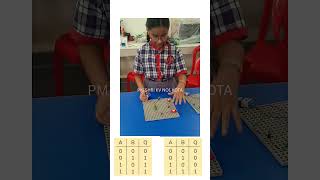 Logic shines at PM SHRI KV 1 Kota! Class 6 students mastering AND/OR gates in ATL.@AIMtoInnovate