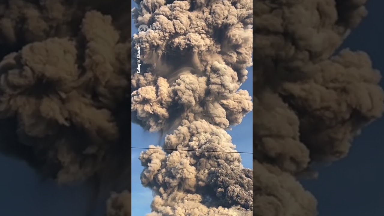 Kanlaon Volcano Erupts In Philippines Prompting School Cancellations | 10 News First