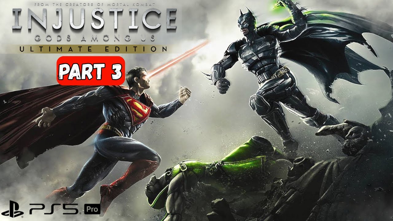 Batman Vs Superman!? - Injustice Gods Among Us - Part 3 - Walkthrough - [4K 60FPS] - No Commentary