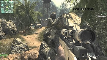 MODERN WARFARE 3 BEST FIRST QUICK SCOPE KILL EVER ?