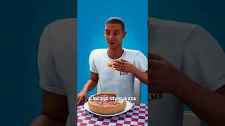 Chicago Style pizza🤤🍕from @zackdfilms #shorts #pizza